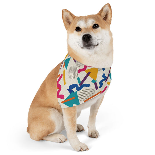 Pet Bandana Collar retro 80’s