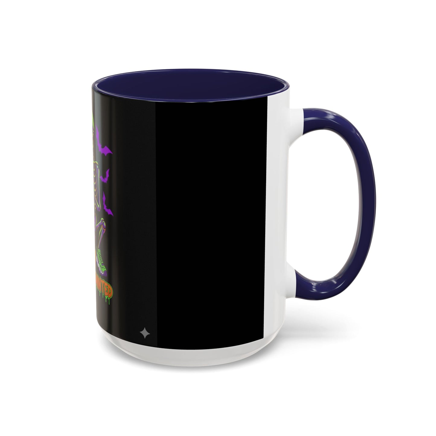 Spooky Skeleton Coffee Mug, Halloween Gift, Caffeinated Mug, Gothic Cup, Unique Drinkware, Perfect for Fall Celebrations