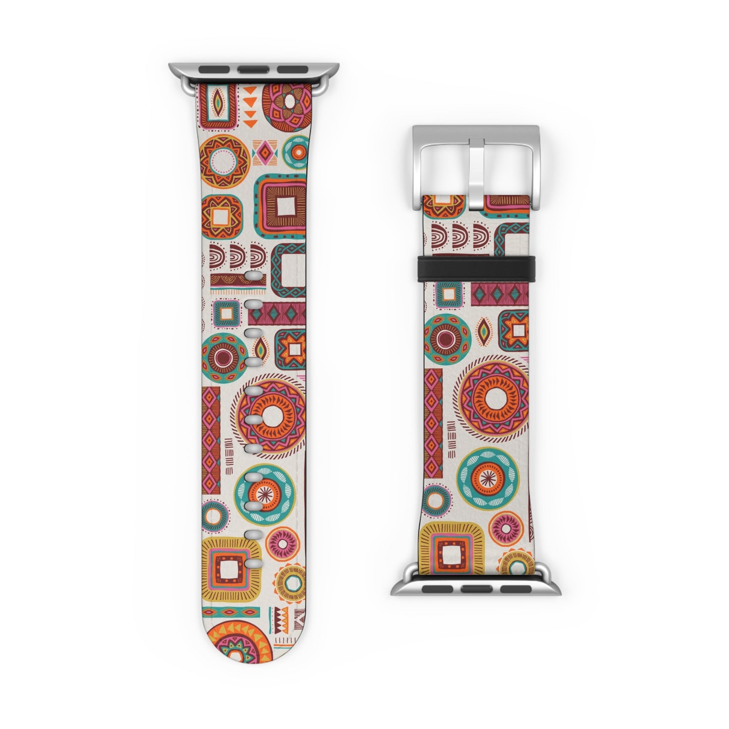 Colorful Geometric Watch Band for Trendy Style