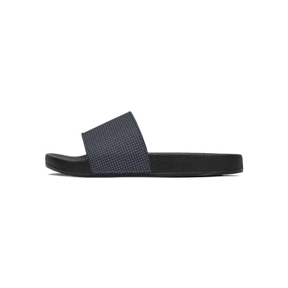 Men's Slide Sandals Micro-Geometric Dot Repeat