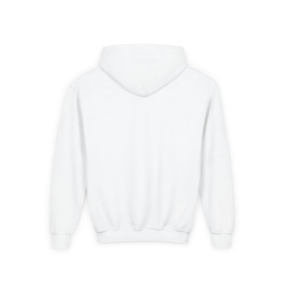 Youth Hoodie — 'Holiday Mode On' Gingerbread Headphone Christmas Sweatshirt