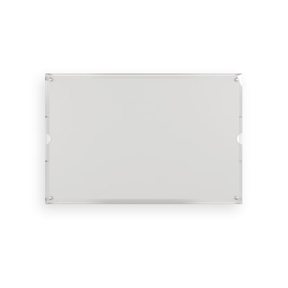 Festive Acrylic Serving Tray with Holiday Design