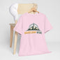 Base Camp Vital Mountain Compass Crewneck T-Shirt | Outdoor Hiking Graphic Tee | Midweight Cotton Trail Shirt (free shipping)