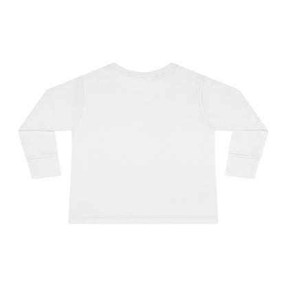 Holiday Vibes unisex Toddler Long Sleeve Tee – Cute Christmas Tree Kids Shirt