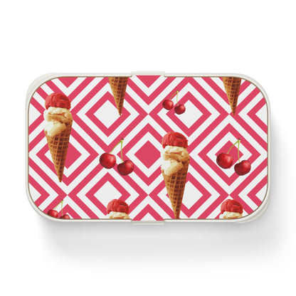 Cute Ice Cream Pattern Bento Lunch Box
