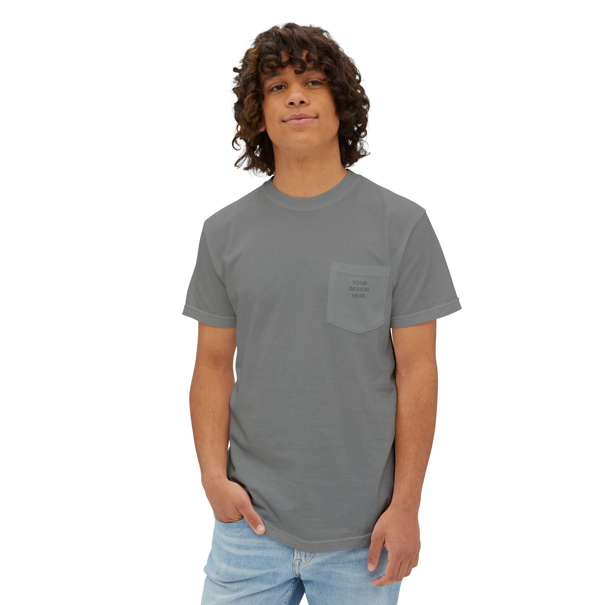 “Design Your Own” Collection Garment-Dyed Pocket T-Shirt for Comfortable Casual Wear, Unisex Tee for Everyday Style, Perfect Gift for Birthdays, Holidays, and [...]
