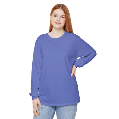 Women’s Vibrant light blue Long Sleeve T-Shirt - Comfortable & Stylish Casual Wear