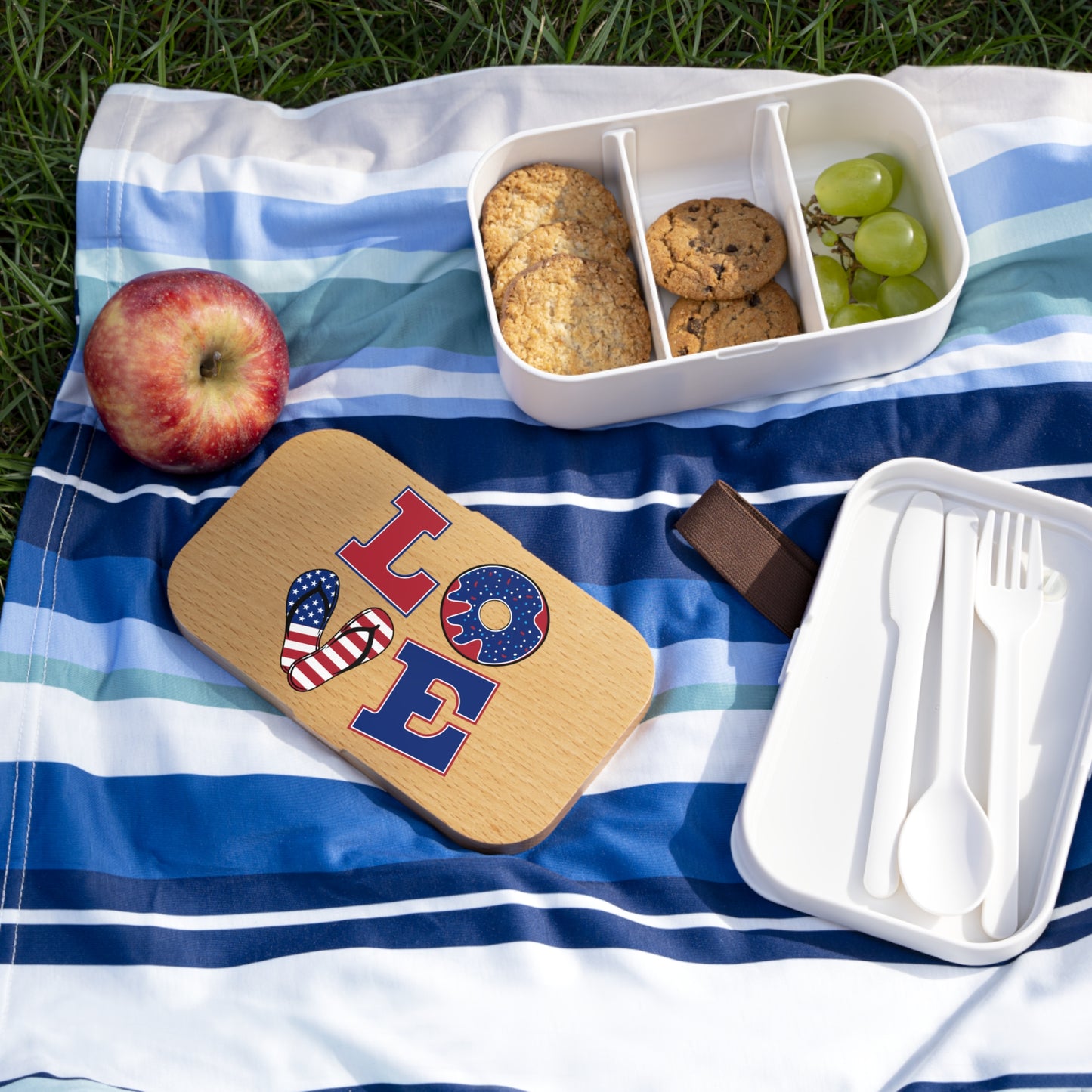 Patriotic Love Bento Lunch Box