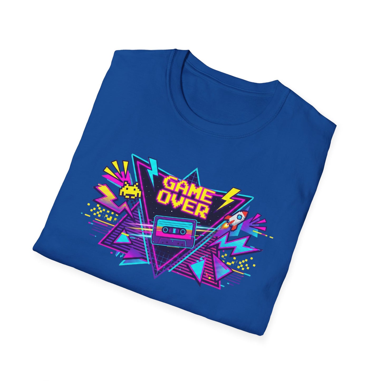 Retro 'Game Over' Graphic T-Shirt — 80s Arcade Gamer Tee