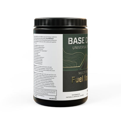 Base Camp Vital Pre-Workout – Watermelon Energy & Performance | Supports the USO Watermelon (300g, 10.58oz) (free shipping)