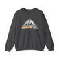 Base Camp Vital Mountain Embroidered Crewneck Sweatshirt | Cozy Hiking & Camping Pullover | 50/50 Midweight  Vital Mountain Crewneck Sweatshirt — Outdoor Adventure Logo Pullover (free shipping)