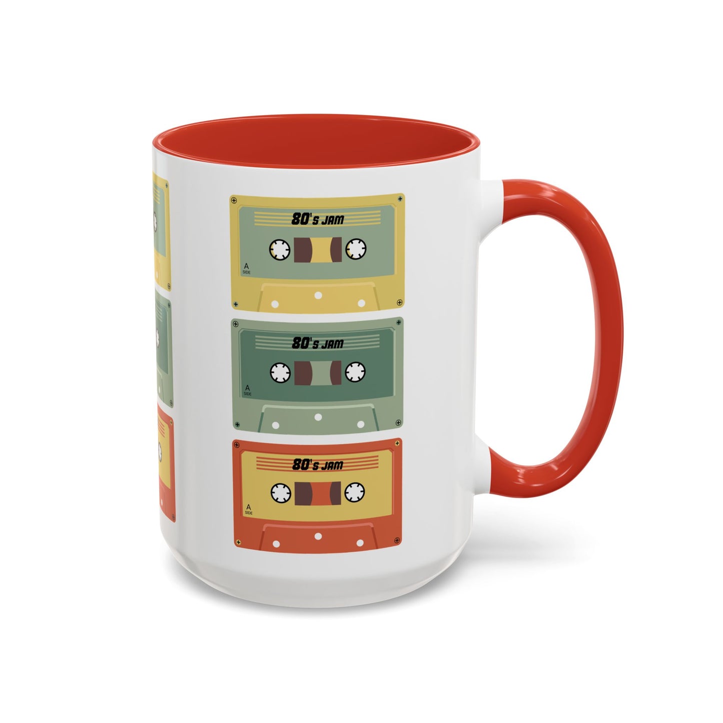 Retro Cassette Tape Coffee Mug – 80s & 90s Vintage Music Accent Mug