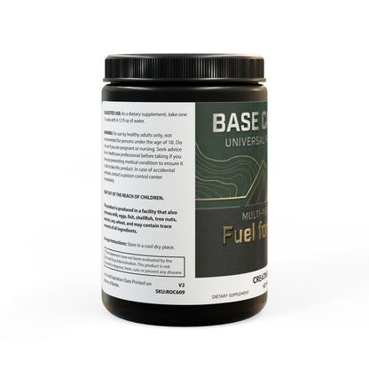 Base Camp Vital Creatine – Exercise Performance & Muscle Recovery | Supports the USO (300g, 10.58oz) (free shipping)