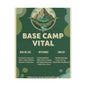 Base Camp Vital Nature-Inspired Rolled Posters for Adventure Lovers, Wall Decor for Outdoor Enthusiasts, Eco-Friendly Art, Mountain Decor, Camp Vibes