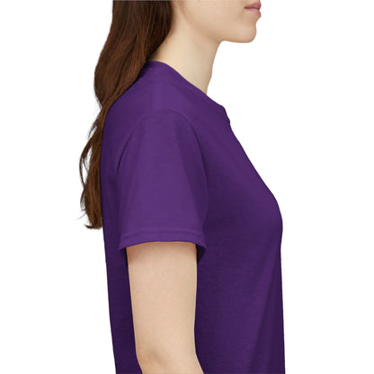 Women’s Vibrant Purple Heavy Cotton Tee - Comfortable Casual Wear