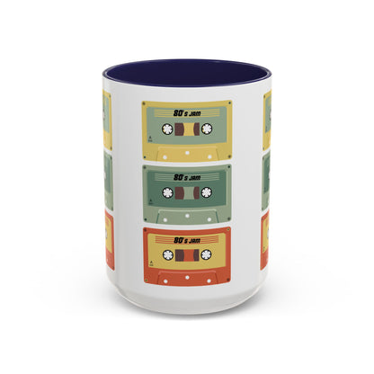 Retro Cassette Tape Coffee Mug – 80s & 90s Vintage Music Accent Mug