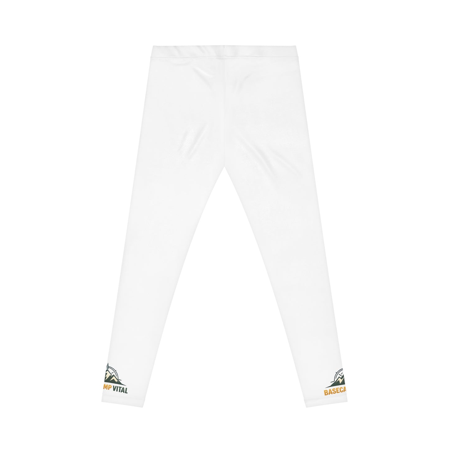 Base Camp Vital Mid-Rise Printed Leggings | Silky Athleisure Stretch Pants | Polyester-Spandex Lifestyle Leggings (free shipping)