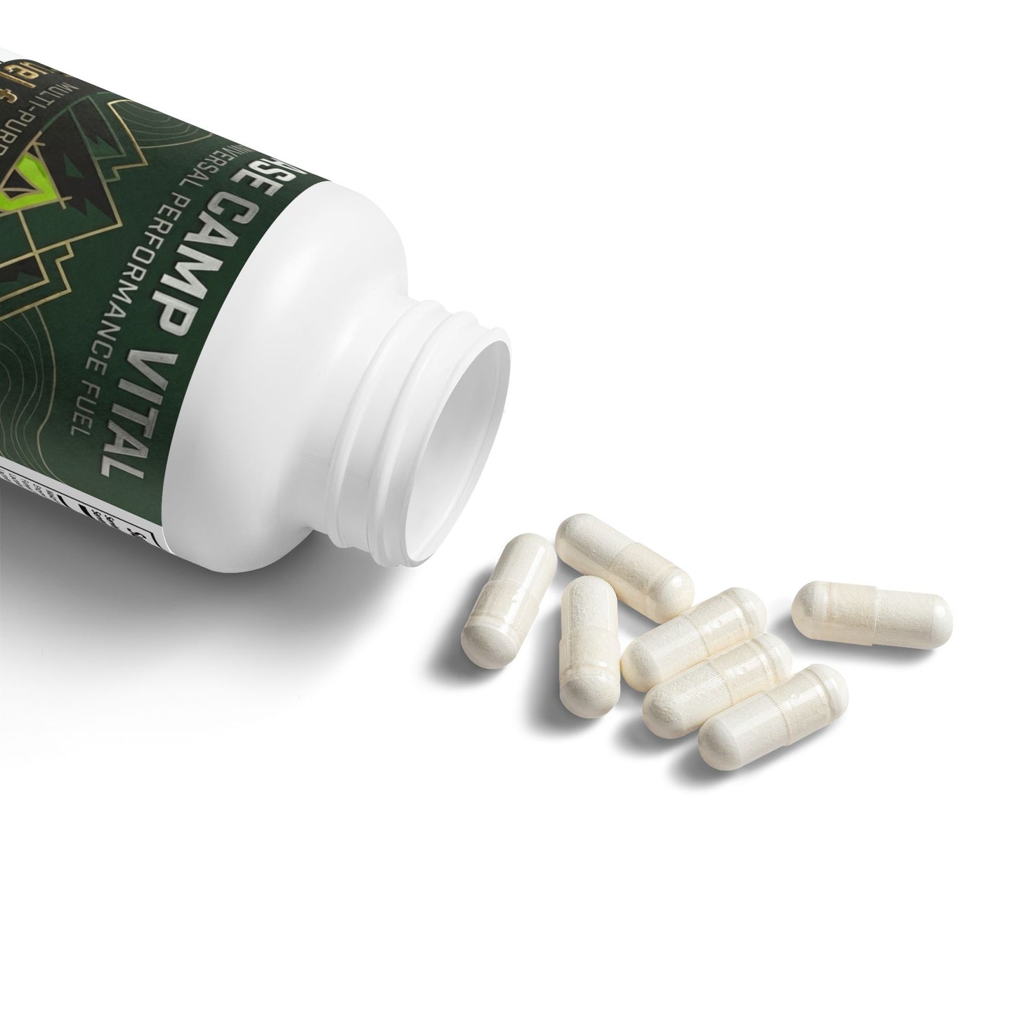 Base Camp Vital Digestive Enzyme Supplement – Gut Comfort Support, Helps Support the USO (60 Capsules) (free shipping)