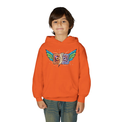 Youth Retro Cassette Wings Hoodie
