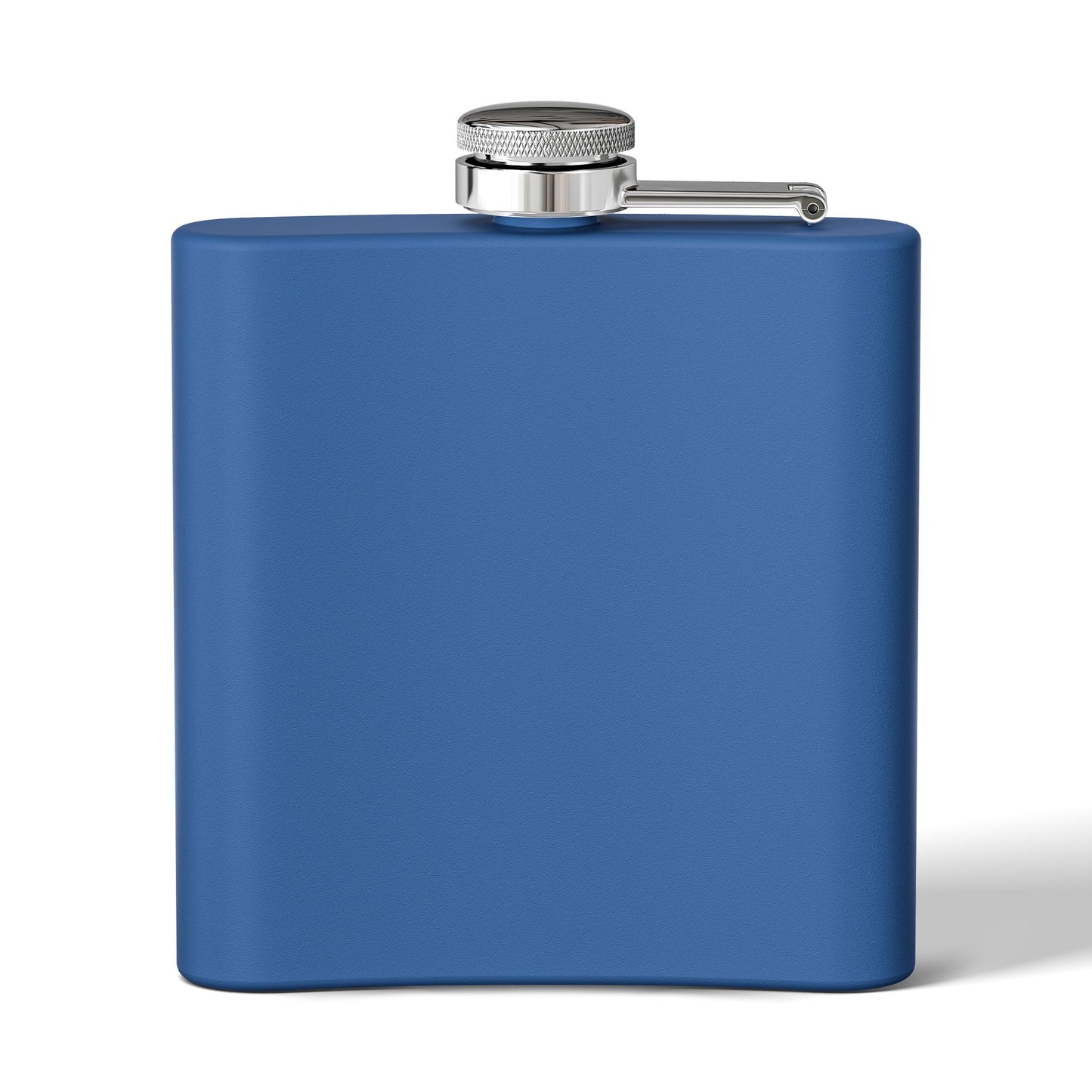 Holiday Poinsettia Flask — 6oz Stainless Steel Christmas Hip Flask (free shipping)