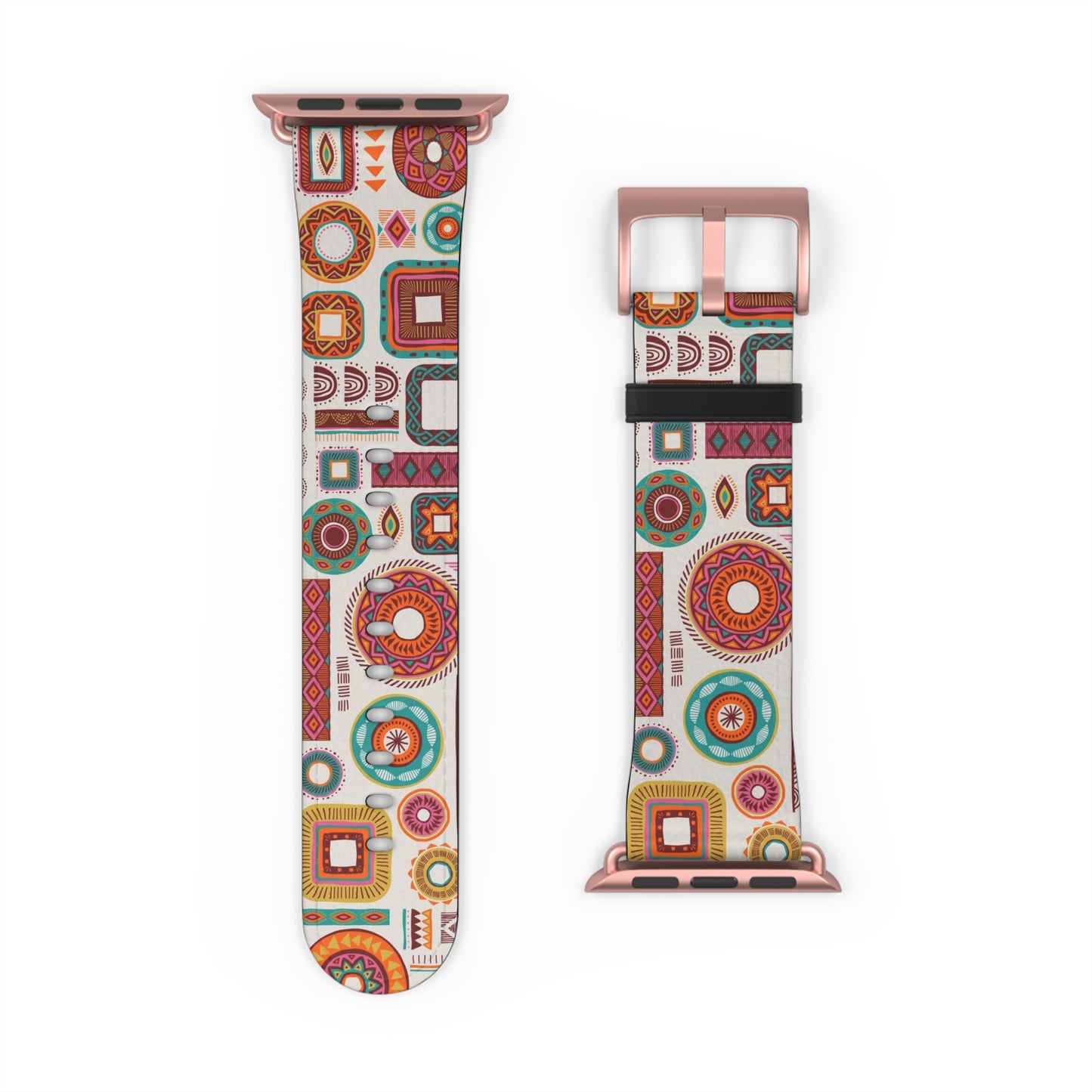Colorful Geometric Watch Band for Trendy Style