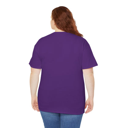 Women’s Vibrant Purple Heavy Cotton Tee - Comfortable Casual Wear