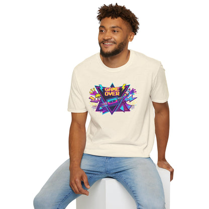 Retro 'Game Over' Graphic T-Shirt — 80s Arcade Gamer Tee