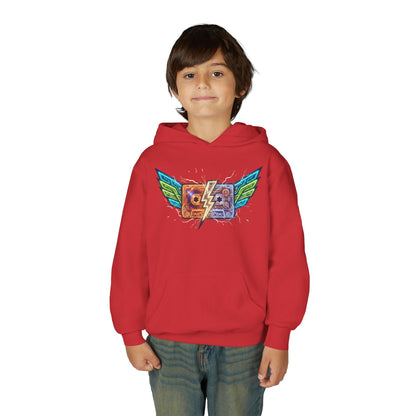 Youth Retro Cassette Wings Hoodie