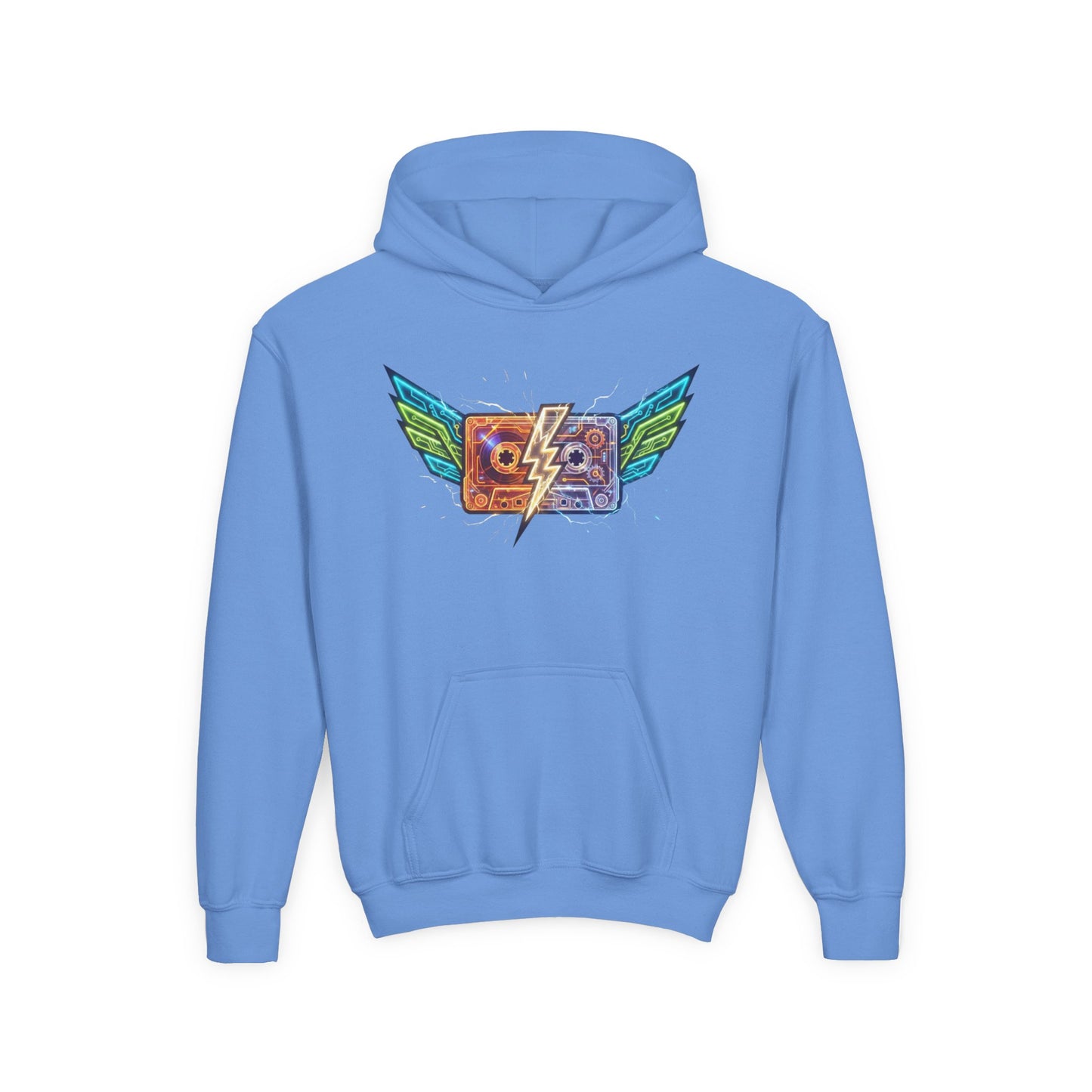Youth Retro Cassette Wings Hoodie