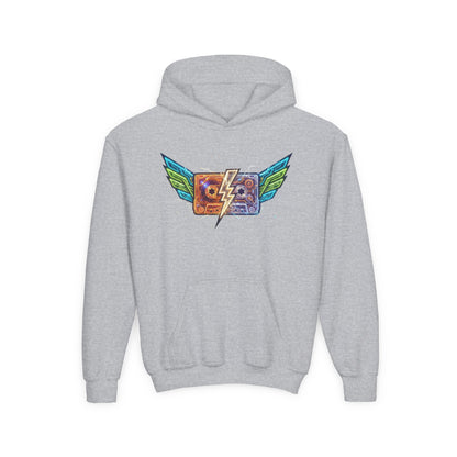 Youth Retro Cassette Wings Hoodie