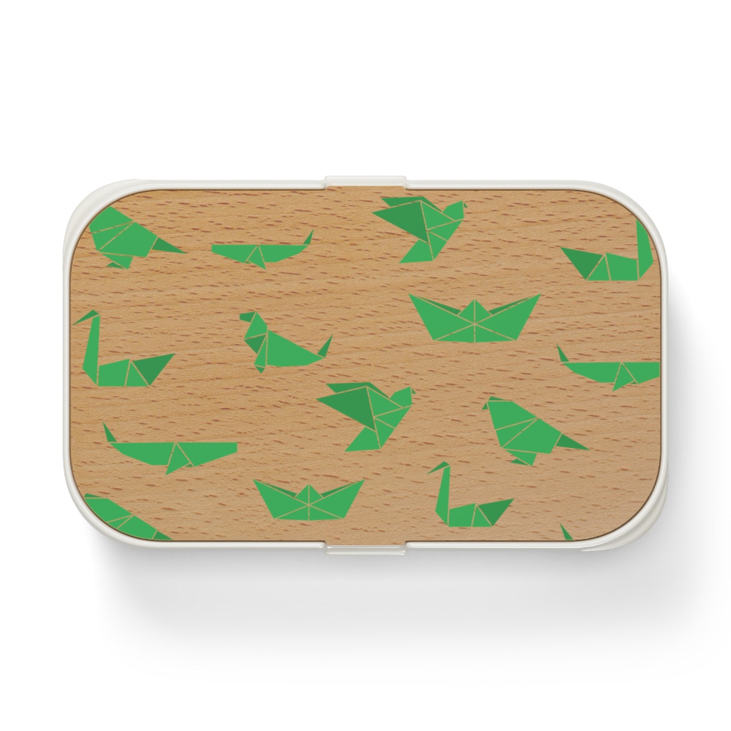 Eco-Friendly Bento Lunch Box with Origami Design