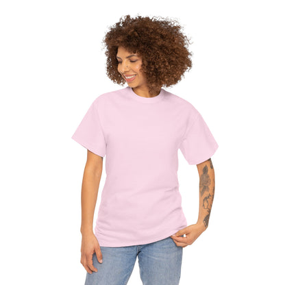 Women’s Casual light Pink Heavy Cotton Tee - Comfortable Everyday Wear