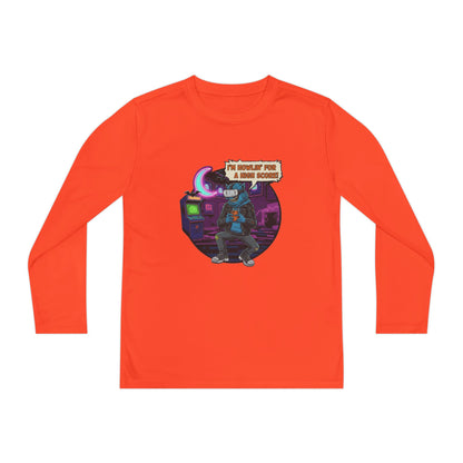 Youth Graphic Long Sleeve Tee - Cool Gamer Vibe, Perfect for Gaming Events, Birthdays, Holidays, Casual Wear, Gift Idea
