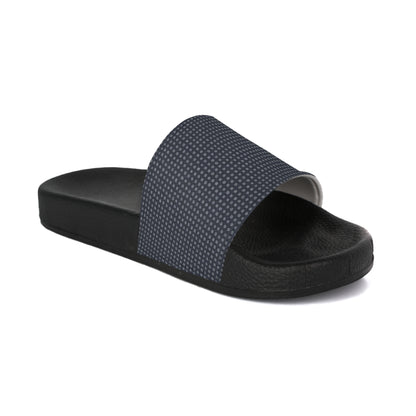 Men's Slide Sandals Micro-Geometric Dot Repeat