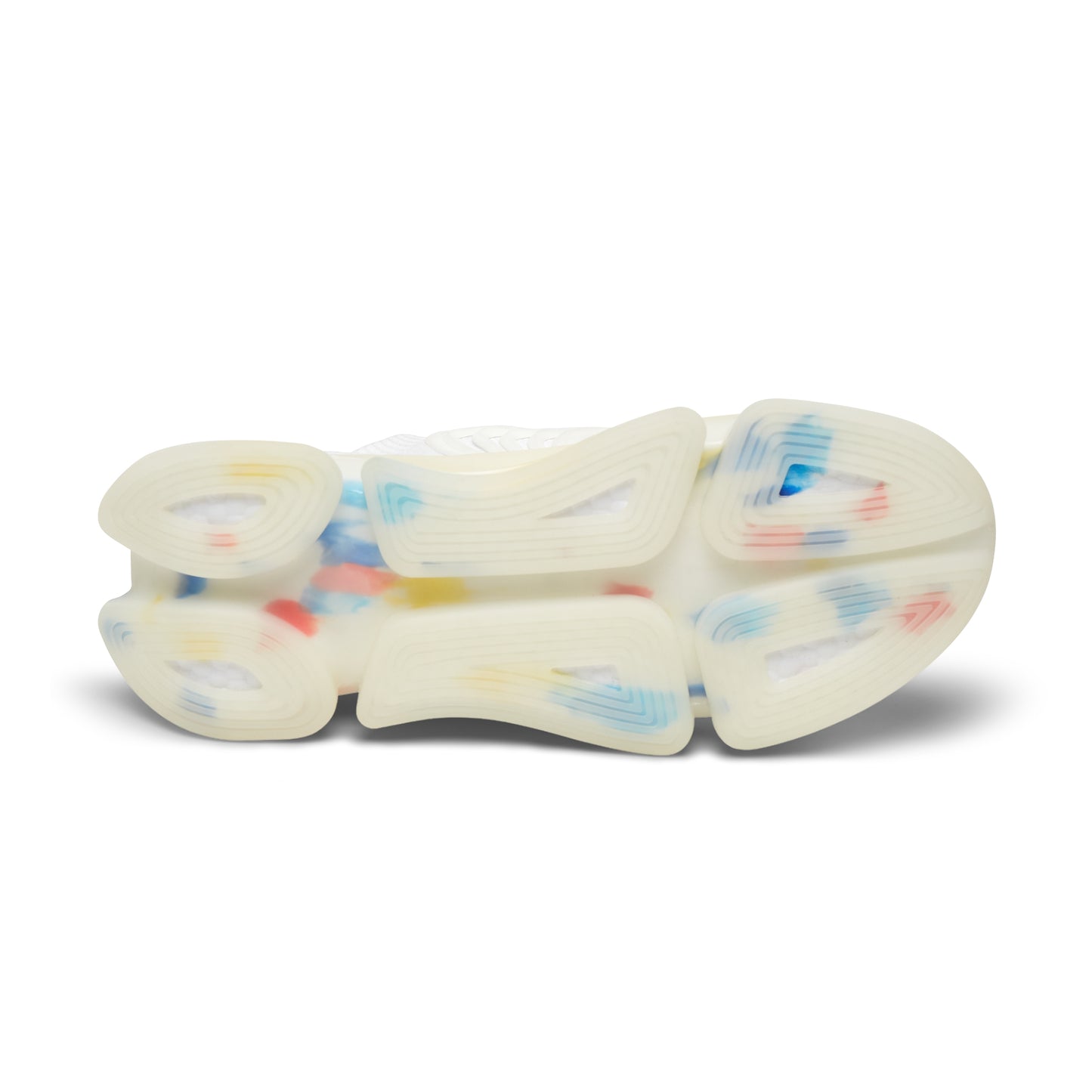 Women’s White Mesh Sneakers — Lightweight Breathable Athletic Shoes with Color-Accent Sole