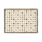 Snowflake pattern Woven Throw Blanket — Reversible Vintage-Inspired Cozy Throw