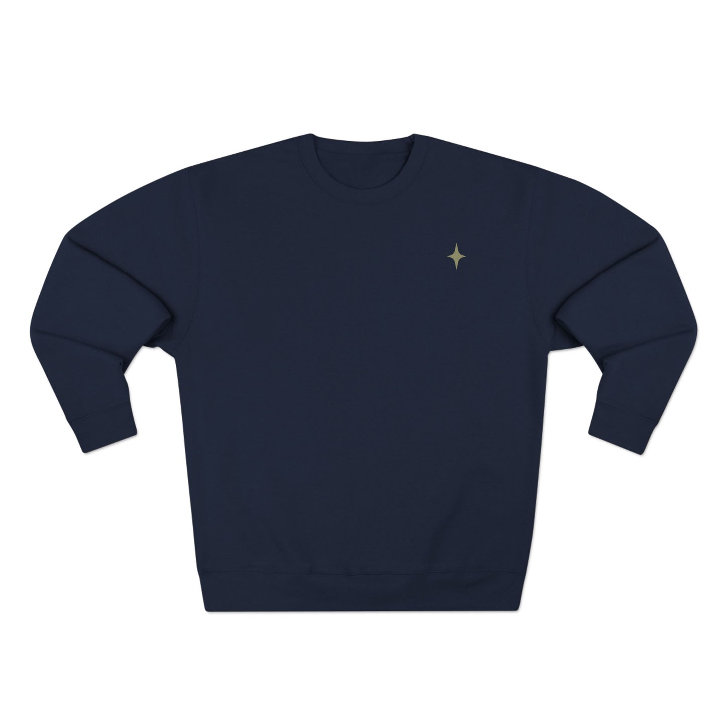 Modern Star Design  Crew neck Sweatshirt