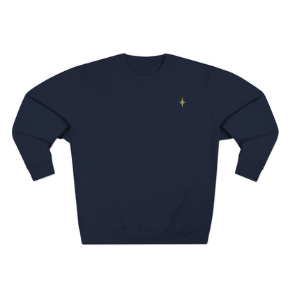 Modern Star Design  Crew neck Sweatshirt