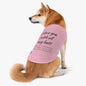 Pet Tank Top — "I Love You With All My Butt" Funny Dog Shirt