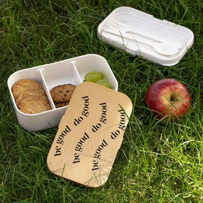 Inspirational Bento Lunch Box - "Be Good, Do Good"