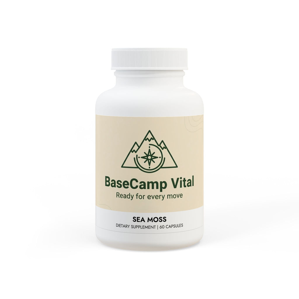 Base Camp Vital Sea Moss Supplement (60 Capsules)