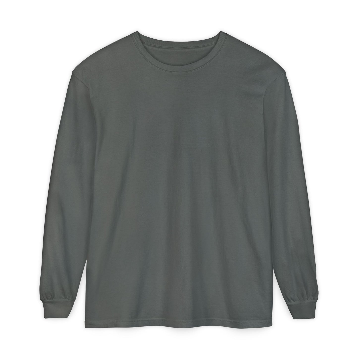 Women’s pepper Garment-Dyed Long Sleeve Tee - Cozy Casual Wear