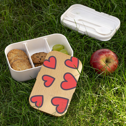 Heartfelt Bento Lunch Box - Cute & Practical Meal Container