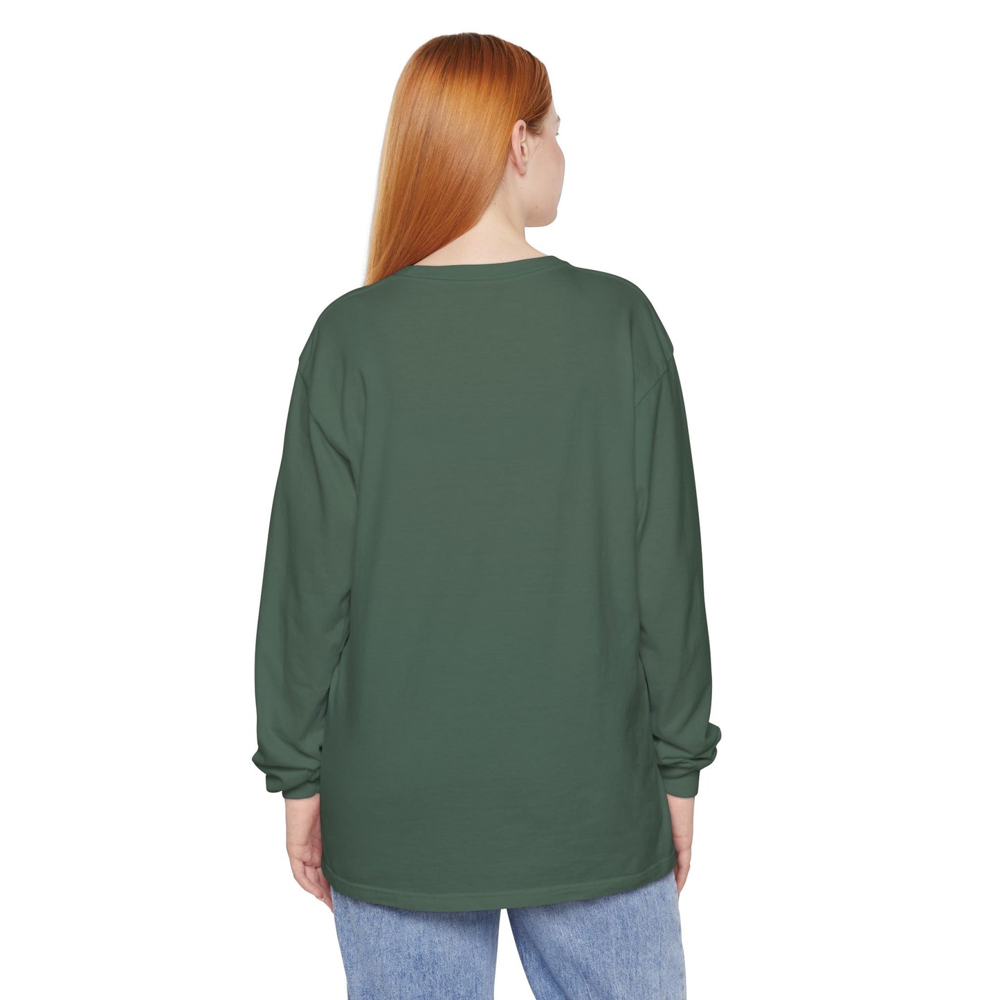 Women’s Casual spruce green , light green Long Sleeve Tee - Comfortable Everyday Wear