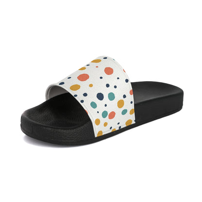 Women's Slide Sandals Delicate Polka Dot Mix / Varied Circles